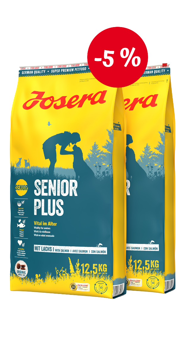Zdjęcia - Karm dla psów Josera SeniorPlus 2x 12,5 kg 